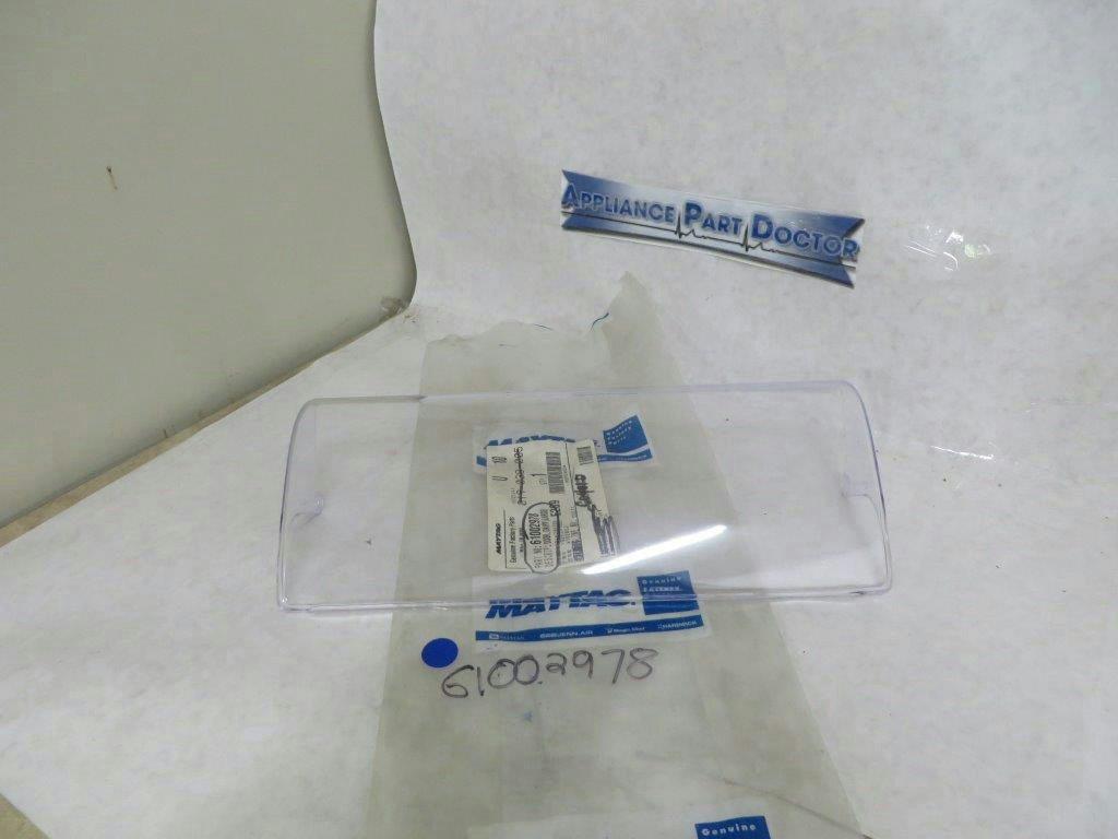 MAYTAG WHIRLPOOL REFRIGERATOR 61002978 LARGE DAIRY DOOR (CLEAR) NEW MAYTAG WHIRLPOOL REFRIGERATOR 61002978 LARGE DAIRY DOOR (CLEAR) NEW
